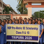 NSP Pre-Matric SC Scholarship Class 9 and 10