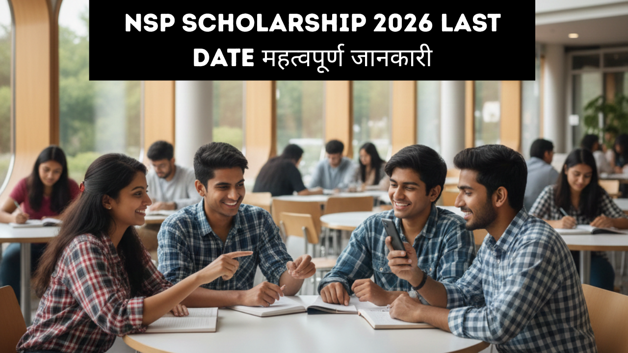NSP Scholarship 2026 Last Date महत्वपूर्ण जानकारी NSP Scholarship