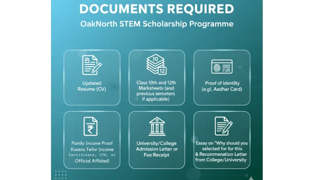OakNorth STEM Scholarship