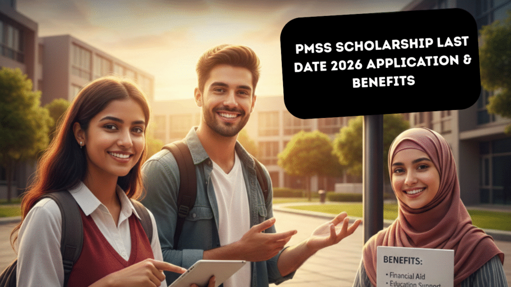 PMSS Scholarship Last Date