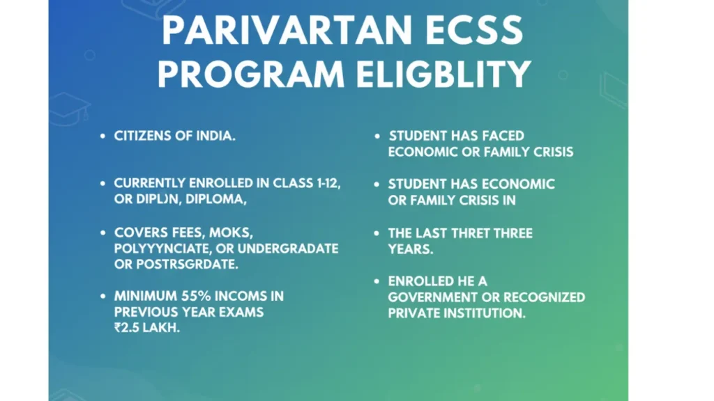 Parivartan ECSS Program