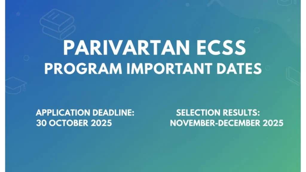 Parivartan ECSS Program