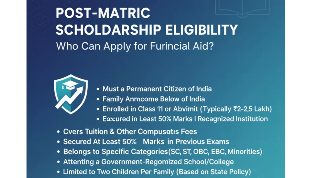 Post-Matric Scholarship