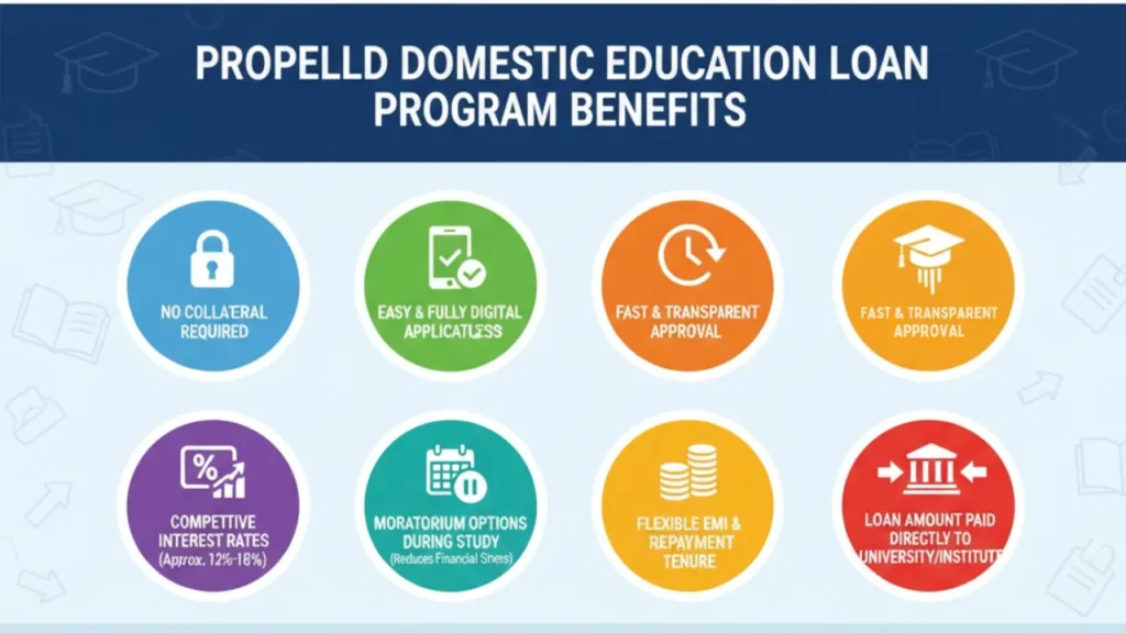 Propelld Domestic Education Loan Program