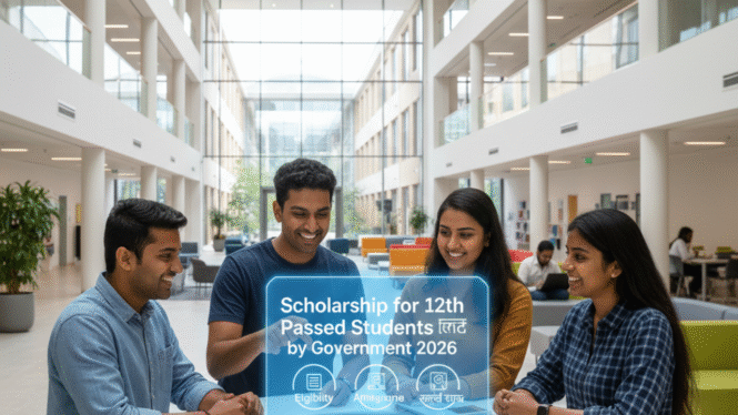 Scholarship for 12th Passed Students by Government