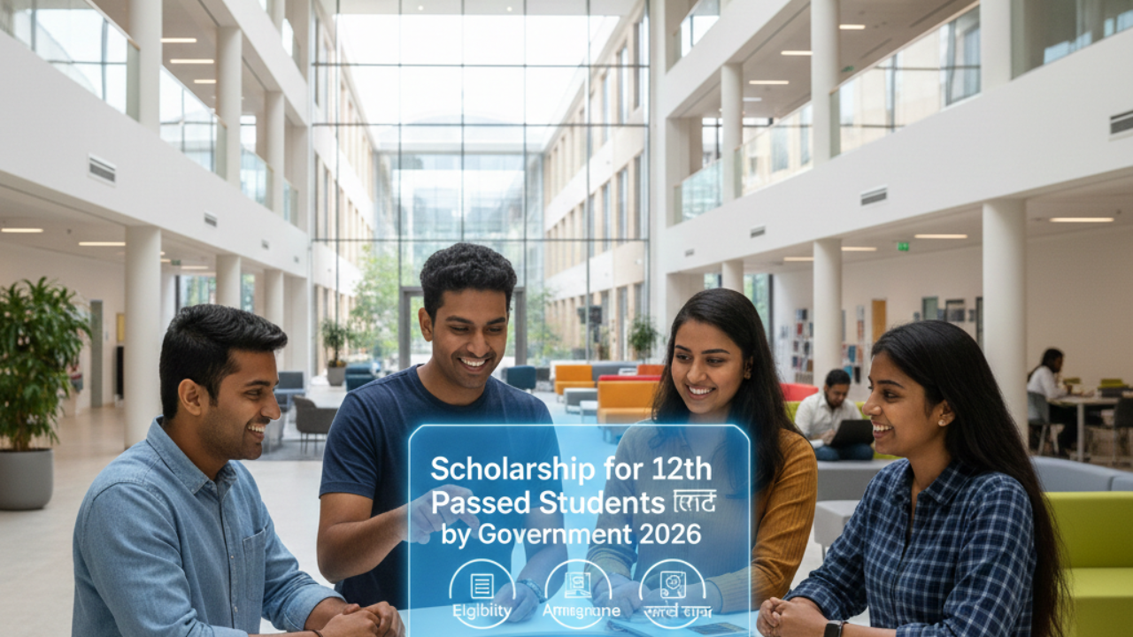Scholarship for 12th Passed Students by Government