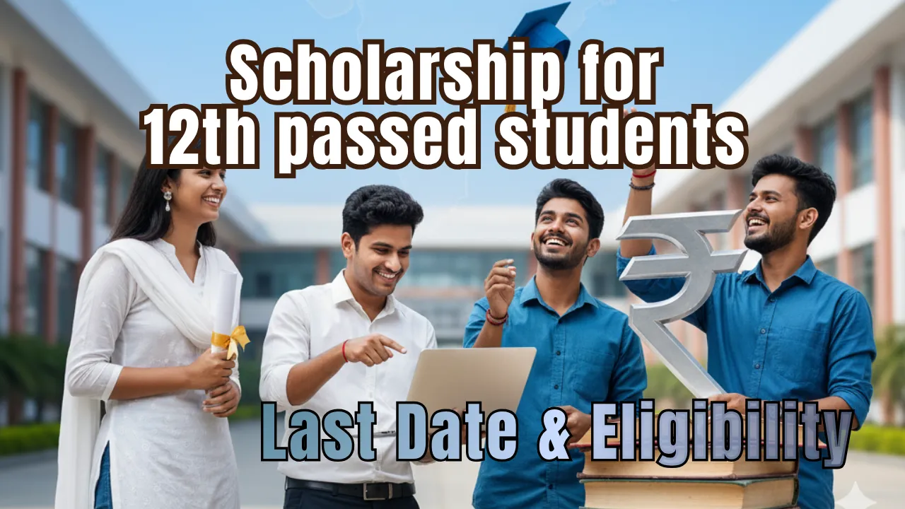 Scholarship for 12th passed students