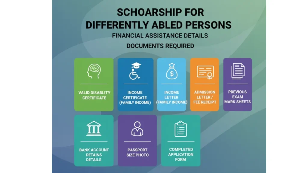 Scholarship for Differently Abled Persons