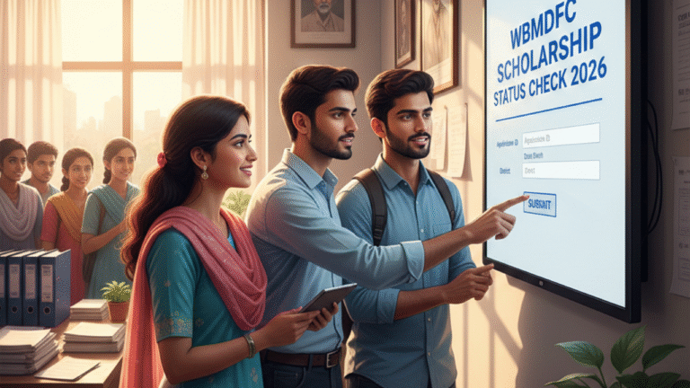 WBMDFC Scholarship Status Check 2026 आवेदन, पात्रता व लाभ