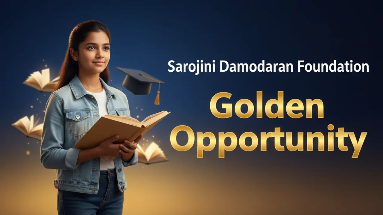Sarojini Damodaran Foundation सर्वोत्तम शिक्षा और जीवन बदल देने वाली सशक्तिकरण के लिए सुनहरा अवसर Sarojini Damodaran Foundation