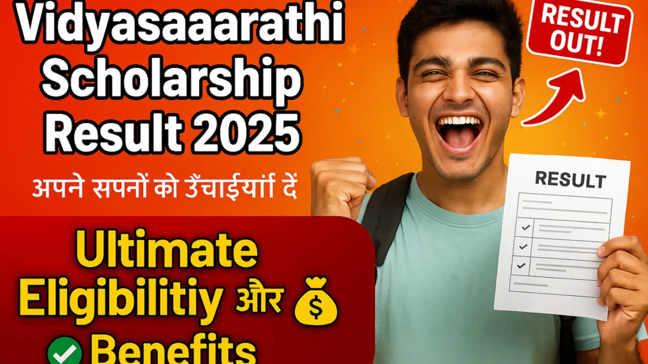 Vidyasaarathi Scholarship Result