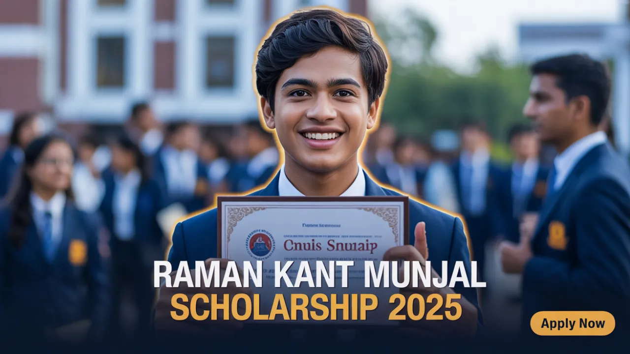 Raman Kant Munjal Scholarship Eligibility और Benefits के साथ Bright Future का Gateway Raman Kant Munjal Scholarship