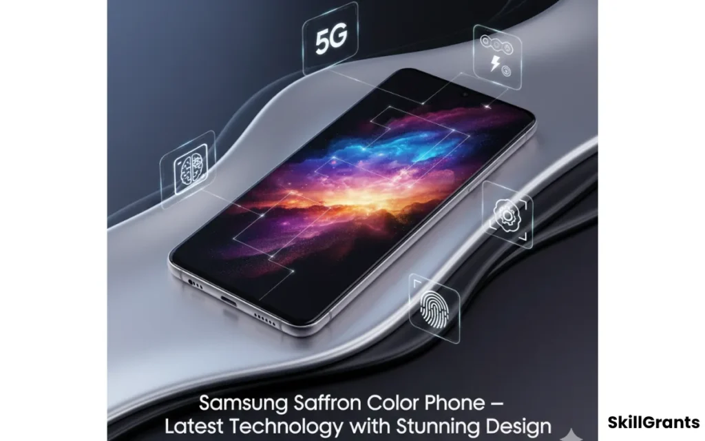 Samsung saffron color phone