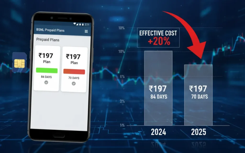 BSNL recharge plan price hike 2025