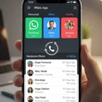 WhatsApp multiple accounts feature