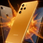 Samsung saffron color phone