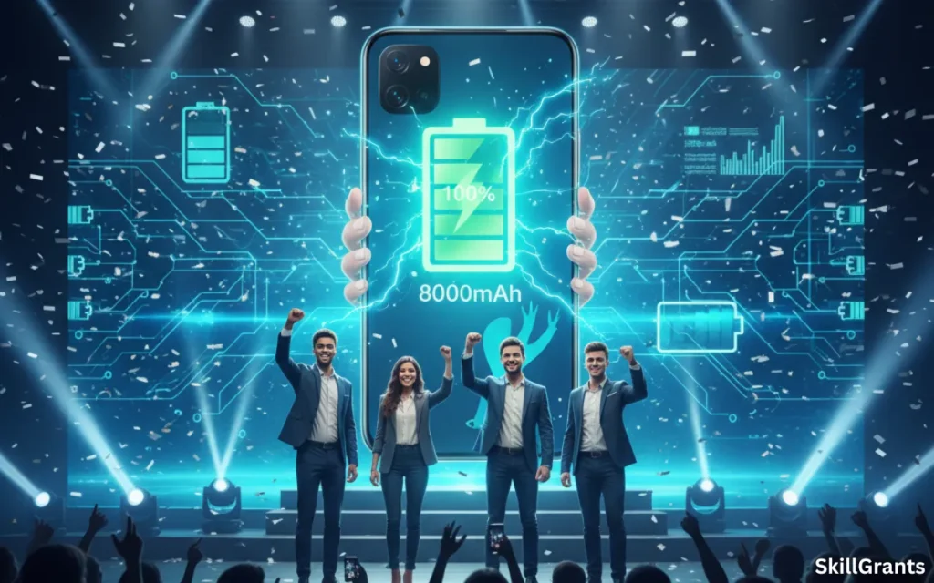 8000mAh Battery Phone