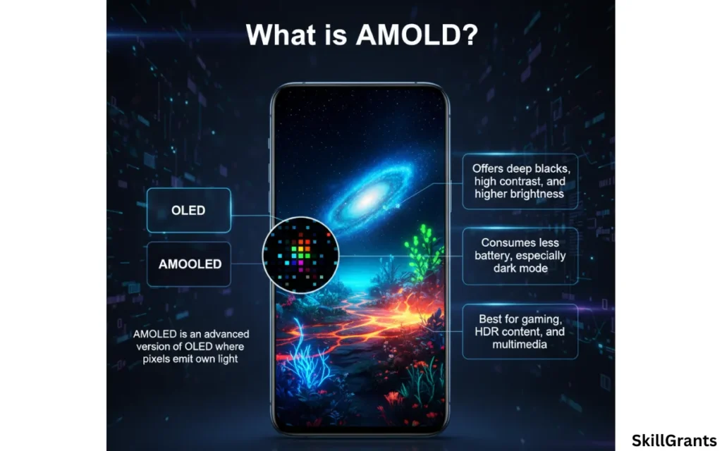 AMOLED vs OLED vs IPS LCD