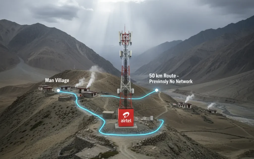 Airtel Ladakh mobile network