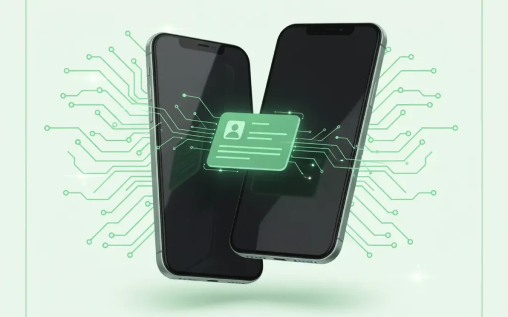 Android NameDrop feature