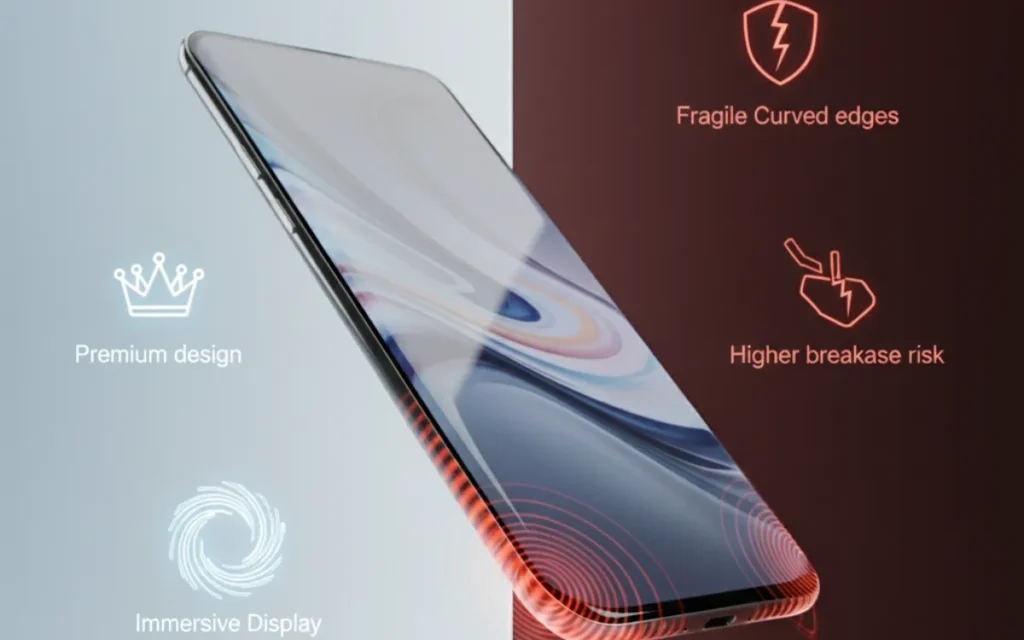 Curved Screen Phone advantages