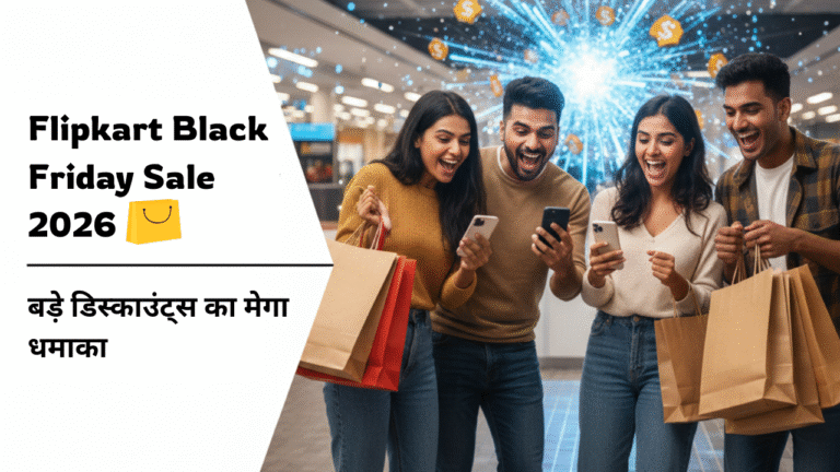 Flipkart Black Friday Sale 2026 बड़े डिस्काउंट्स का मेगा धमाका