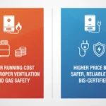 Gas vs Electric Geyser