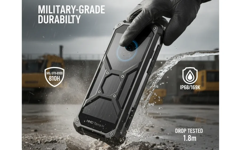 HMD Terra M rugged phone