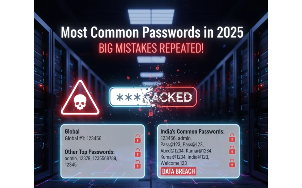 Most Common Passwords 2025