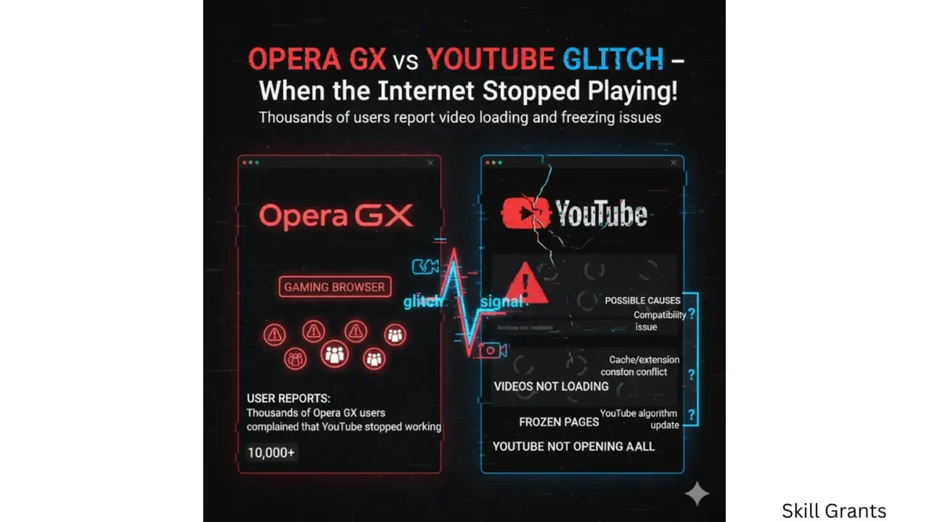 Opera GX vs YouTube Glitch
