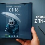Samsung’s triple fold smartphone