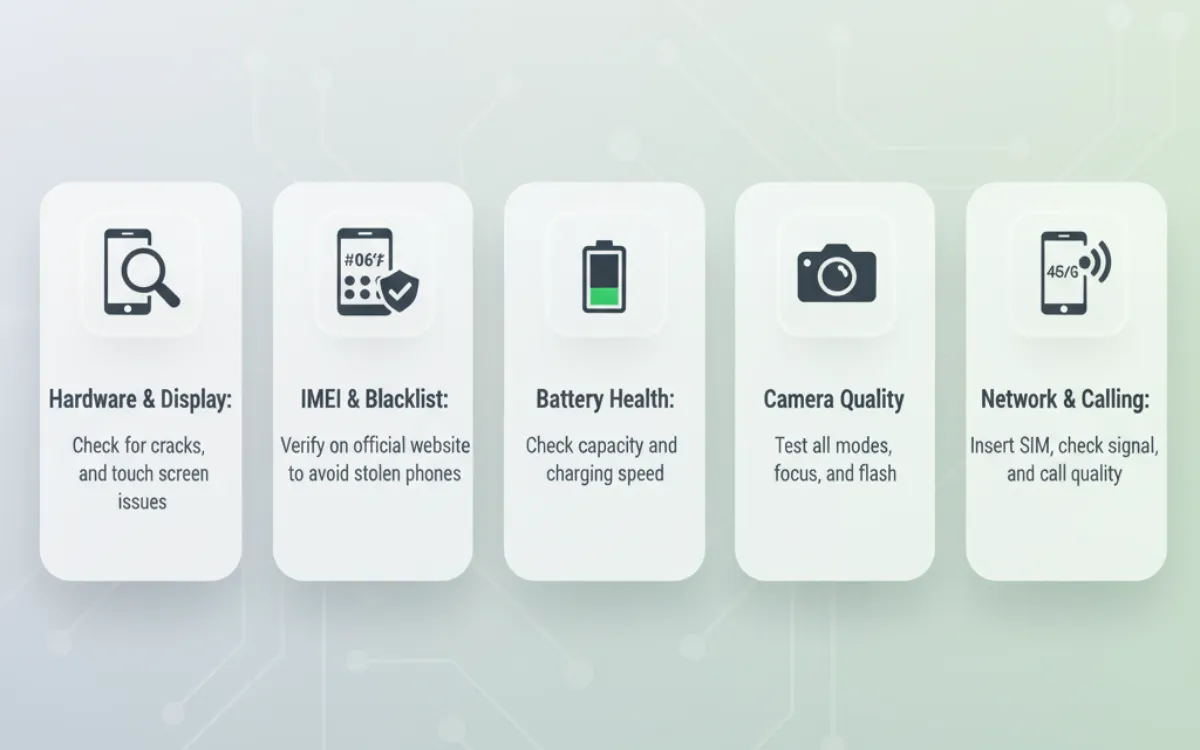 Second-Hand Phone Buying Tips