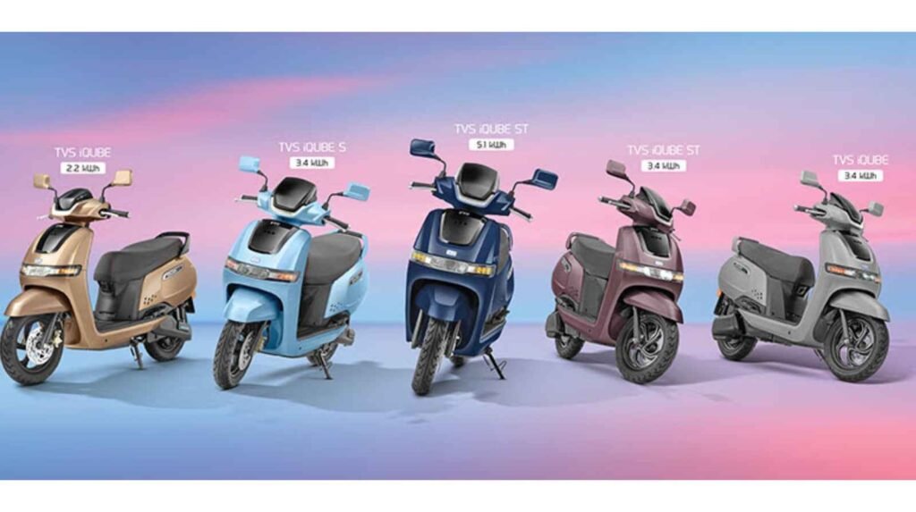 Current image: TVS Electric Scooter