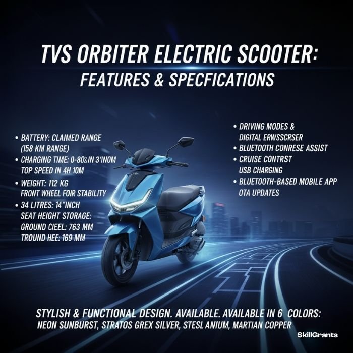 TVS electric scooter orbiter