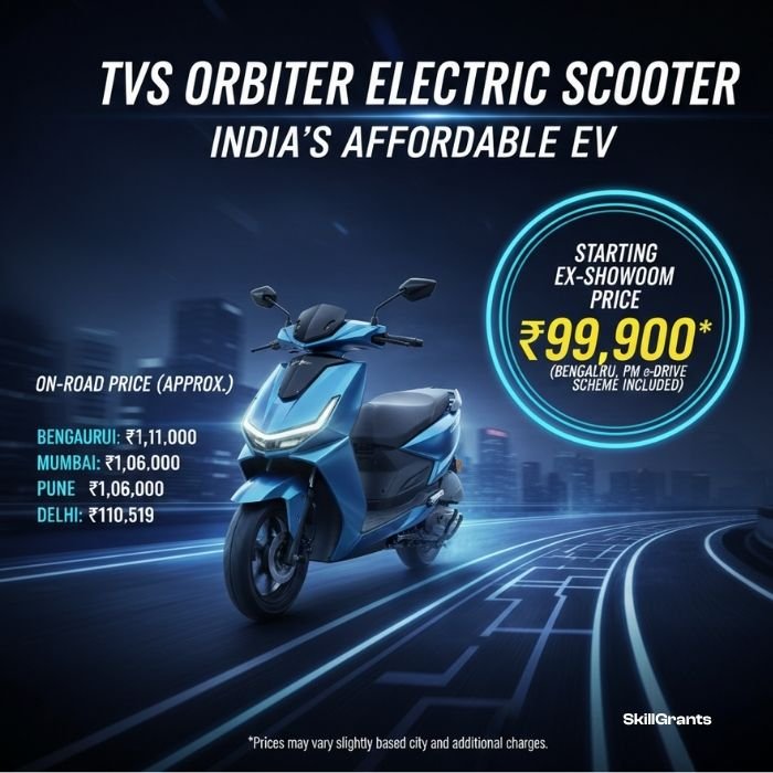 TVS electric scooter orbiter