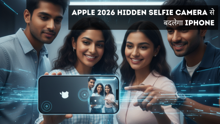 Apple 2026 Hidden Selfie Camera से बदलेगा iPhone