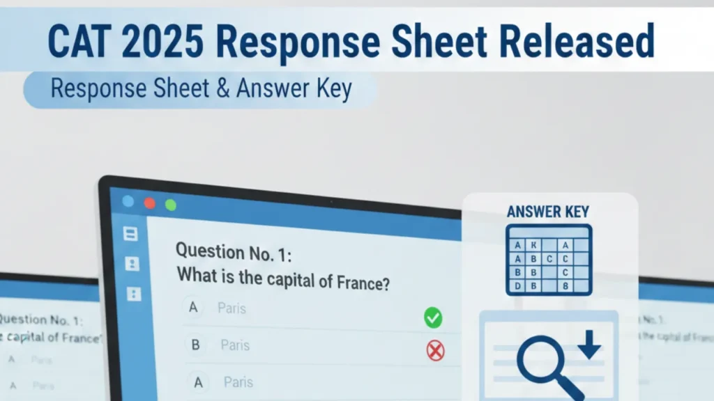 CAT 2025 Response Sheet
