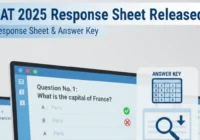 CAT 2025 Response Sheet