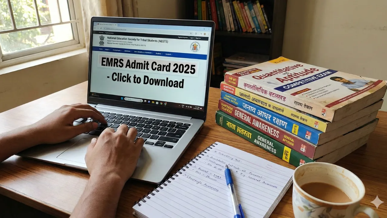 EMRS Admit Card 2025 Download Link