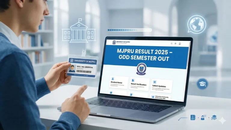 MJPRU Result 2025 Out MJPRU Odd Semester Result जारी