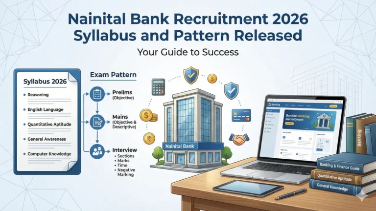 Nainital Bank Recruitment 2026 Syllabus व Pattern जारी
