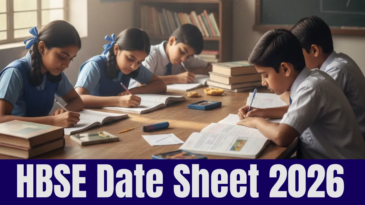 HBSE Date Sheet