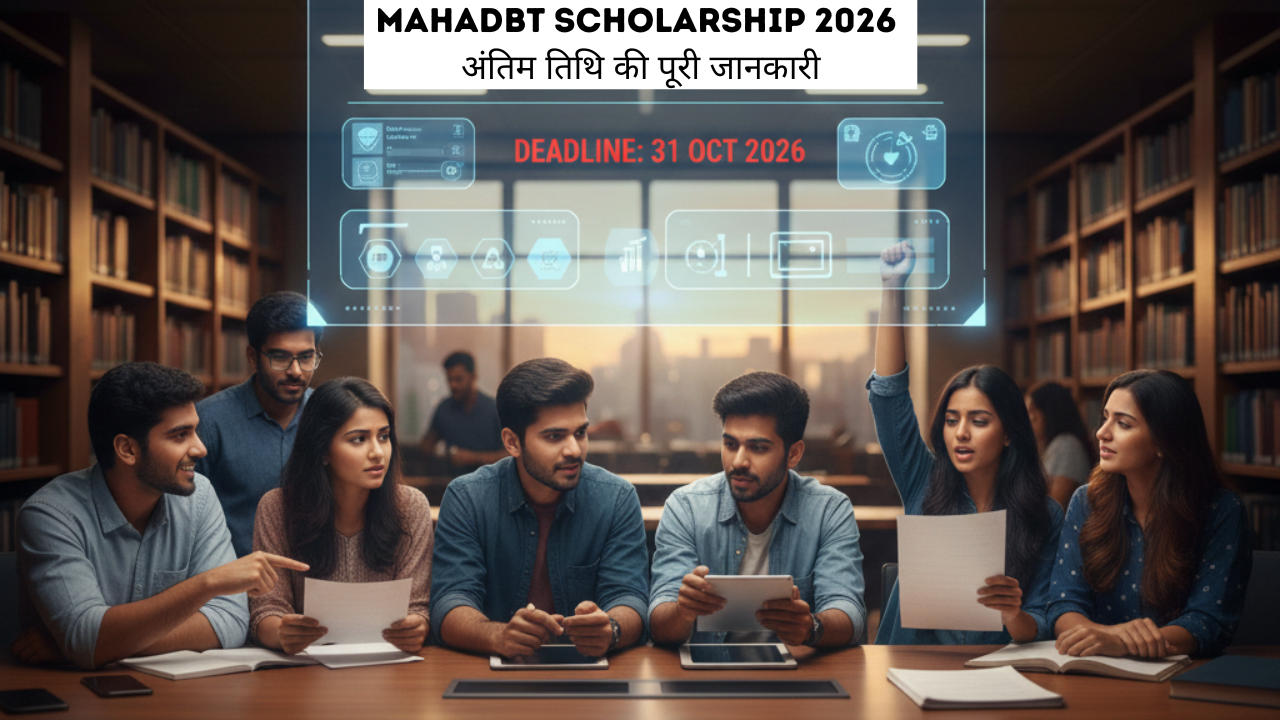 MahaDBT Scholarship 2026 अंतिम तिथि की पूरी जानकारी mahadbt-scholarship
