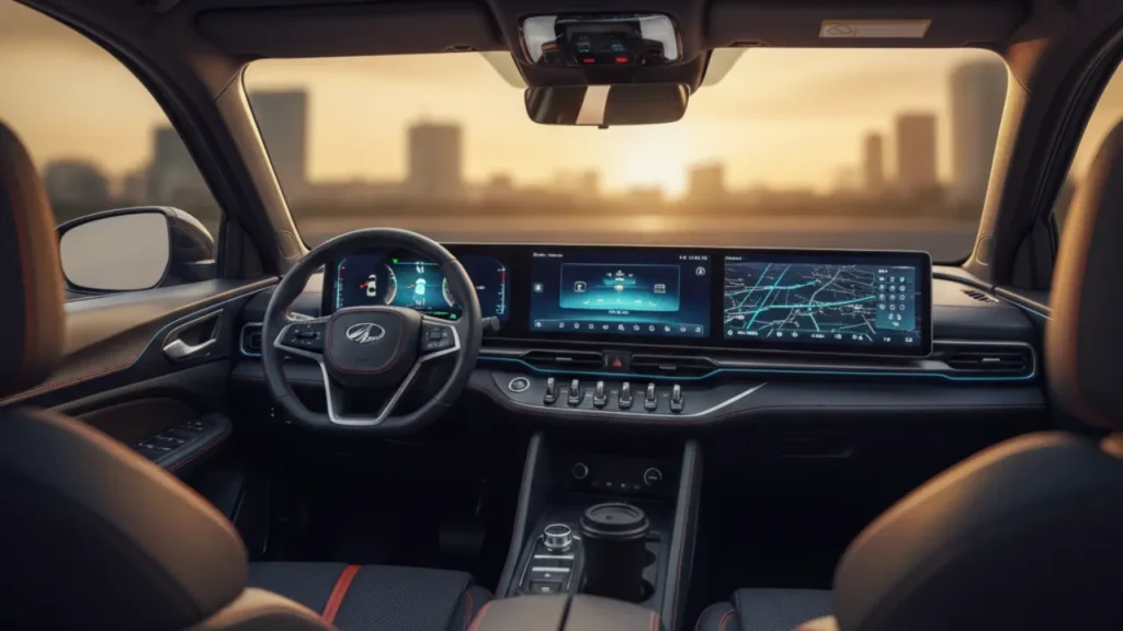 Mahindra Vision S Interior