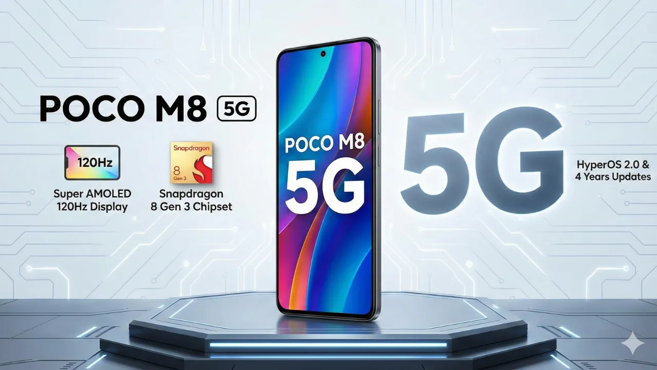 Poco M8 5G Launching