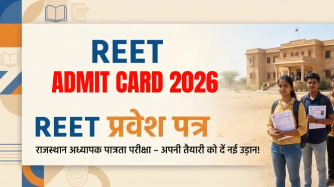 REET Admit Card