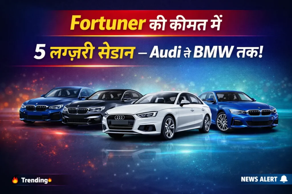 Luxury Sedans vs Fortuner