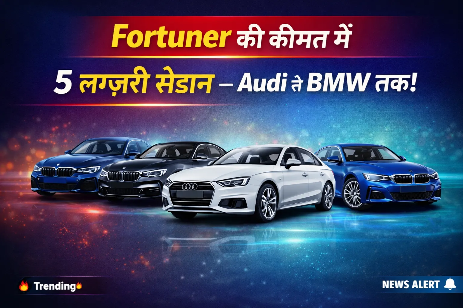 Luxury Sedans vs Fortuner